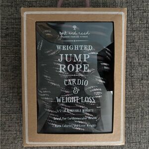 Oak and Reed Weighted Jump Rope